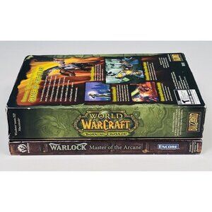 Lot 2 PC Computer Games Warlock & World of Warcraft Burning Crusade Expansion